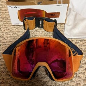 SMITH ski and snowboard goggles.